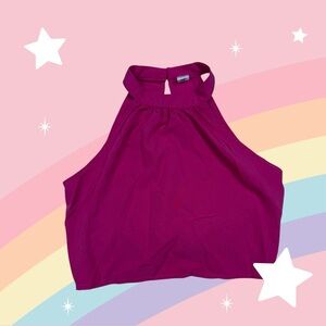 SHEIN Fuchsia Sleeveless Top